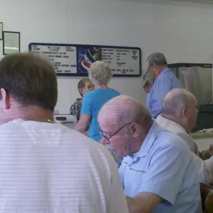 ows customers at the counter