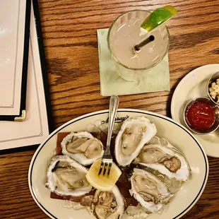 Oysters and Paloma