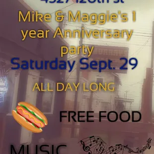 a poster for the event