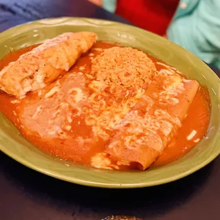 10. Enchilada and Tamale Combo