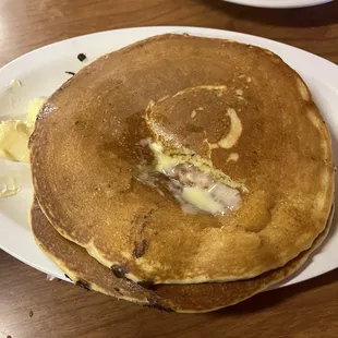 Chocolate chip pancakes