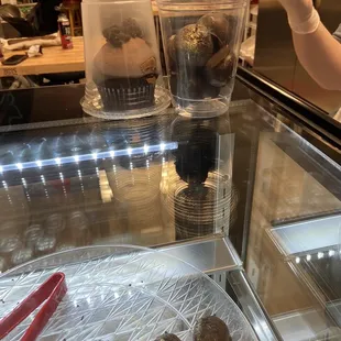 My chocolate cupcake in a cup.