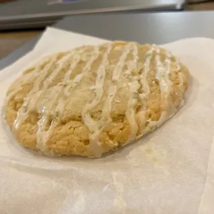 Key lime cookie melts in your mouth