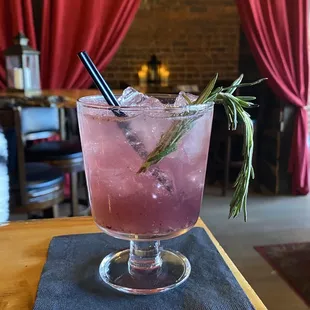 Berry Pickin cocktail.