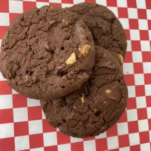 Rocky road fresh baked cookies