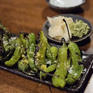 Shishito peppers