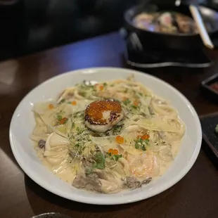 Seafood Udon Pasta