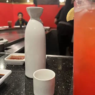 Hot sake