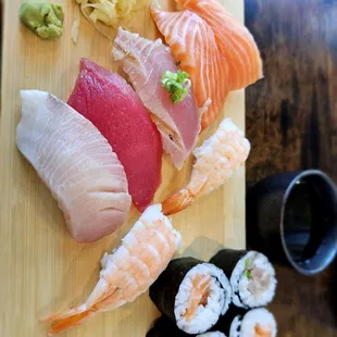 sushi, sushi and sashimi, sashimi, food