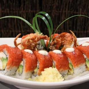 Coral Spider Roll