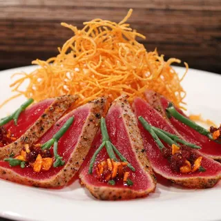 Seared Tuna Carpaccio (5pcs)