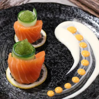 Salmon Blue Crab Twist (2pcs)