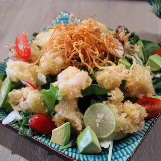 Fried Calamari Salad