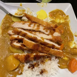 Chicken Katsu Curry (Served with Miso Soup)
