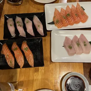 Salmon Belly Sashimi (6pcs)