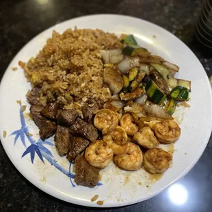 My meal (surf and turf)