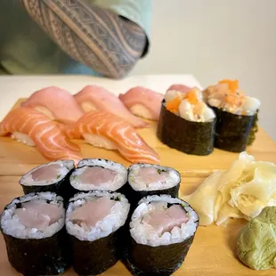 sushi, food, sushi and sashimi, sashimi