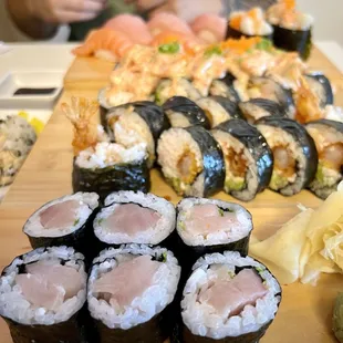 sushi, food, sushi and sashimi, sashimi