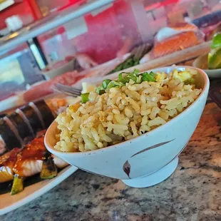 a bowl of rice