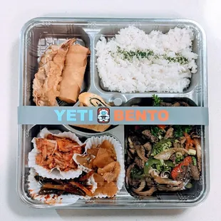 Beef Bulgogi Bento - IG - @barriegudfood