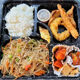 Japchae Bento, $12.95 - 4 Stars