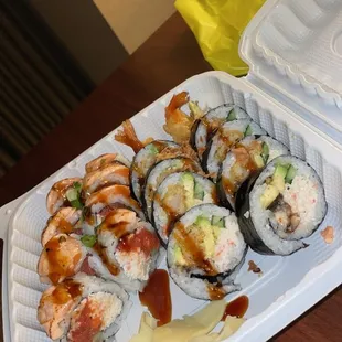 Skyler Roll Giant Dragon Roll