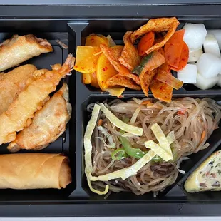 Part of the Premium L.A Galbi Bento