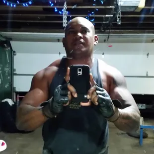 Powered by muscle Inc thanks guys it's coming together