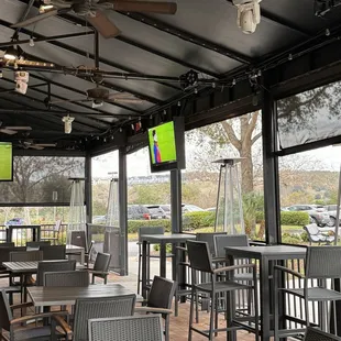 a view of the patio