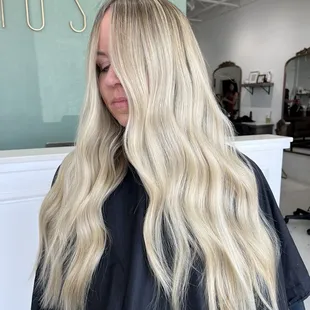 Beautiful blonde hair