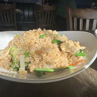 (L)Spicy Basil fried rice