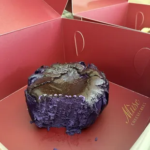 Ube cheesecake