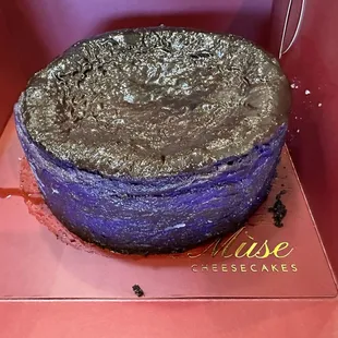 Ube cheesecake