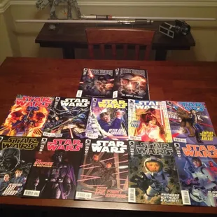 Dark Horse's "The Star Wars" and "Star Wars".