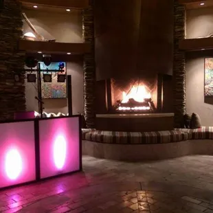 Setup for a wedding at Caytons Dove Mountain