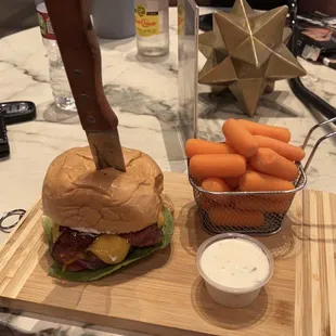 Fried Jalapeno Burger