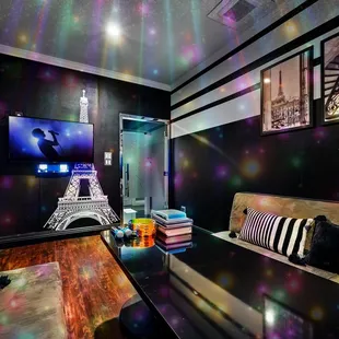 interior, sushi and sashimi