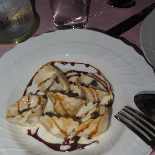 Eggplant Cappelletti