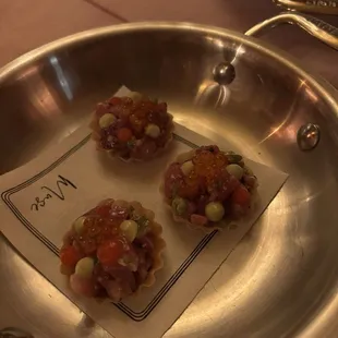 Tuna Tartlet