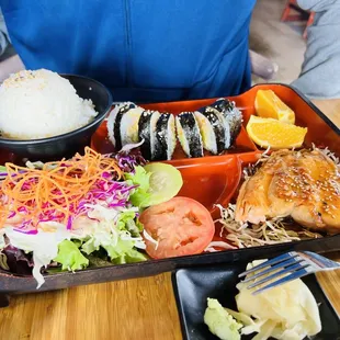 food, sushi and sashimi