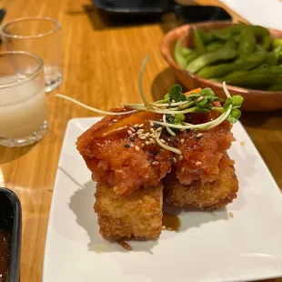 Spicy tuna crispy rice