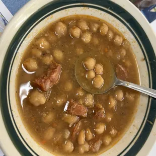 Spanish bean soup