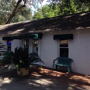 Exterior of the restaurant