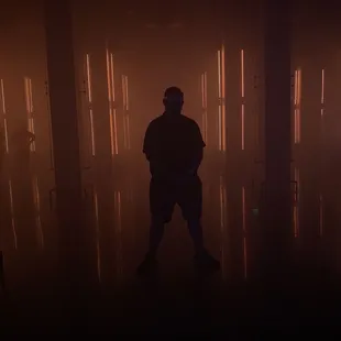 You can take some pretty cool shots in here.