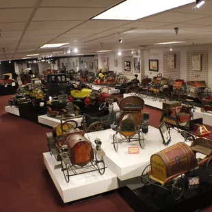 Second floor Pedal Car Gallery