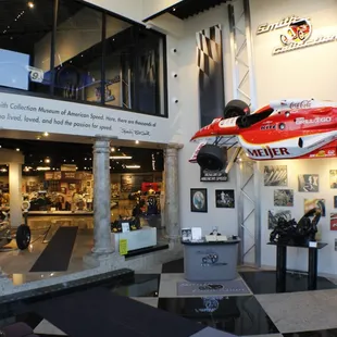 Front entrance to the Museum of American Speed