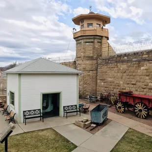 Courtyard and gas chamber