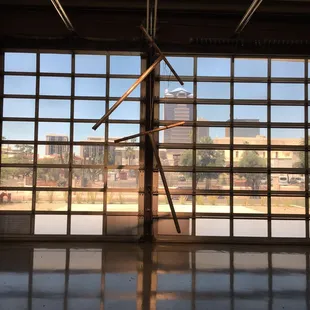 Found objects installation.