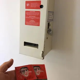 I didn't know why this was here but I turned the crank and these popped out. Says we shouldn't use them on the back...