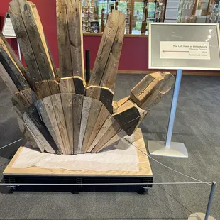 The Left Hand of Little Arturs Thomas Dambo